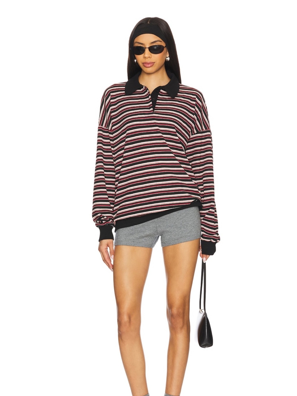 LIONESS Rugby Jersey in Onyx Multi NWT in XS - Picture 4 of 10